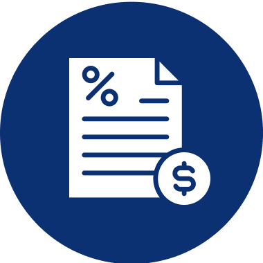 Icône représentant l'optimisation fiscale